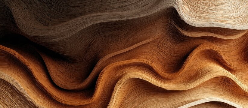 Abstract textured waves in warm earthy tones