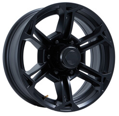 Obraz premium Car Wheel Rim On PNG Transparent Background. Cut-Out Clipping Path With Adobe Photoshop Pen Tool . PNG Transparent Car Wheel , PNG Rim 