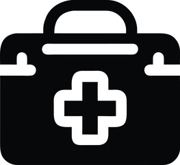 Obraz premium first aid kit icon