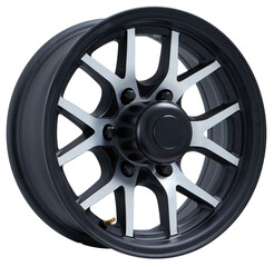 Car Wheel Rim On PNG Transparent Background. Cut-Out Clipping Path With Adobe Photoshop Pen Tool ....