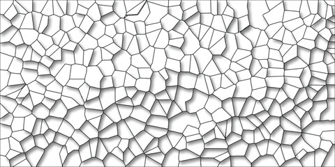 Obraz premium Abstract cell structure with shadow effect depicting organic patterns and geometric design in modern style