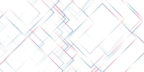 Abstract geometric background with overlapping lines in shades of blue and pink creating a modern and clean design for various applications.
