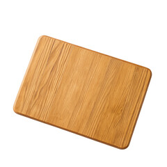 Wooden Table mat on transparent
