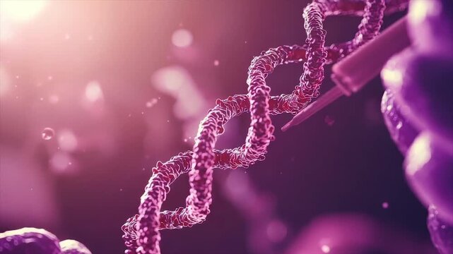 Genetic engineering DNA manipulation with pipette