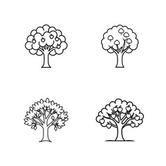 Bundle of apple tree branches, fresh apple tree leaves, apple tree twigs, natural apple tree bundle, orchard apple tree, green apple tree parts, organic apple tree elements, farm apple tree set