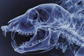 Translucent Wonders: An X-Ray Exploration of Animal Anatomy's Intricate Beauty