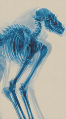 Translucent Wonders: An X-Ray Exploration of Animal Anatomy's Intricate Beauty
