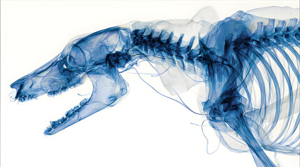 Translucent Wonders: An X-Ray Exploration of Animal Anatomy's Intricate Beauty