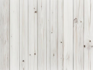 Fototapeta premium a clean, light-colored wooden wall or floor with vertical planks, showcasing subtle grain and knots, perfect for a natural and minimalist background.
