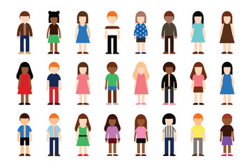 People Collection: A vibrant collection of diverse and inclusive illustrations of individuals, capturing the essence of unity, representation, and the beautiful spectrum of human diversity.