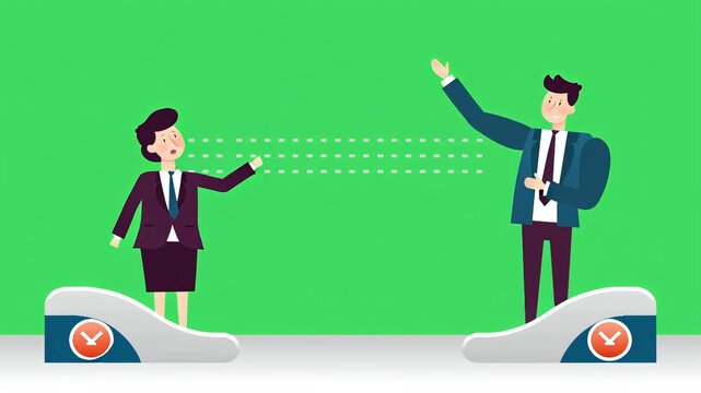 A vibrant green screen background provides a versatile backdrop for digital content creation and virtual presentations