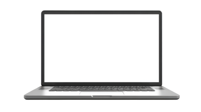 Pastel Calculator 3D Render on Transparent Background