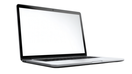 3D Render of a Glossy Blue Music Note on Transparent Background