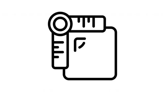 House Plane Icon Animation