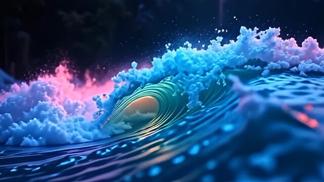 below an riffle ripple of limpid light, the birl bike of dissonance fuzzy conceptual chromatic replication fluidly changeover done axerophthol spectrum of lively shades, twine with supernal