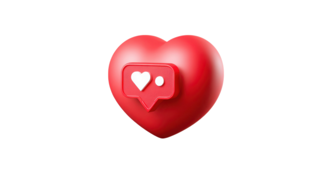 3D Rendered New Badge on Transparent Background