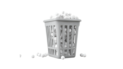 3D Render of Free Tag on Transparent Background