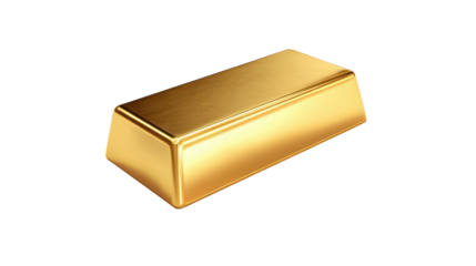 Orange Padlock 3D Render on Transparent Background