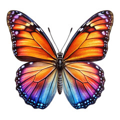 butterfly isolated on white background