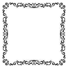 vector ornament frame