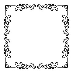 vector ornament frame