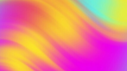 Vibrant Neon Gradient Flow Animation. Rainbow Colorful Abstract Motion Background. Perfect for music visuals, modern design, party promotions, content creation, and youth-oriented creative projects