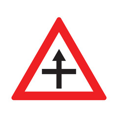 Triangle Crossroad Ahead