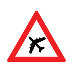Triangle Low Flight Aircraft