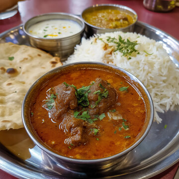 Slow-Cooked Beef Nehari with Garnish