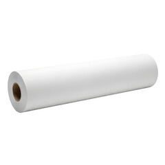 Roll of pristine white paper sheet