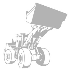 wheel loader Icon shadow_2