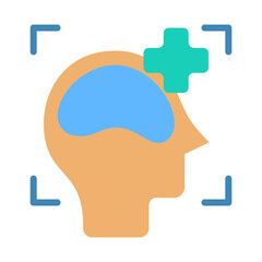 Fototapeta premium Functional Mri Icon