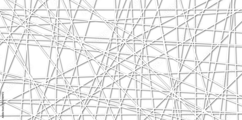 Poster abstract line background. abstract black lines with white background creative and geometric shape wi