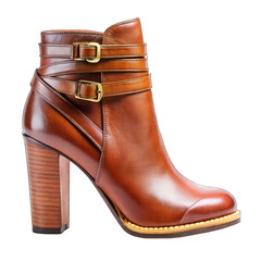 brown leather boots
