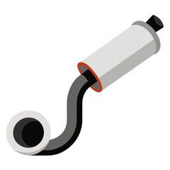 Exhaust Pipe 
Vector Racing Helmet, Flags, Car & Track AI Design