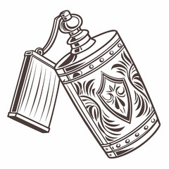 Flask AI Vector for Educational & Scientific Design