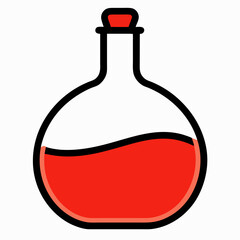 Flask AI Vector for Educational & Scientific Design