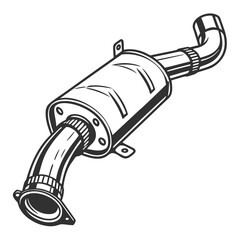 Exhaust Pipe 
Vector Racing Helmet, Flags, Car & Track AI Design