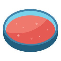 Petri Dish  AI Vector for Educational & Scientific Design