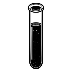 Test Tube  AI Vector for Educational & Scientific Design