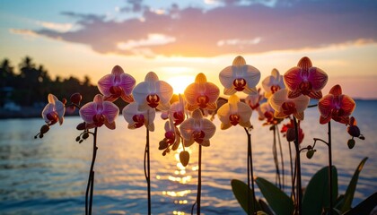 Highlights the elegance and diversity of exotic orchid forms 