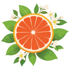 Fresh Grapefruit, Healthy Breakfast Boost