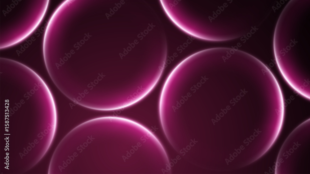 Aufkleber abstract circle shine light effect background. curve light effect of line. abstract luxury light vec