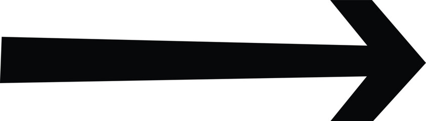 Obraz premium Black arrow vector icon pack. Clean and minimalist back arrow icons. Simple arrow big set. Vector illustration.