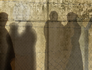 Refugee in Ukraine and Gaza and in the world.