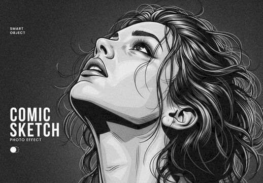 Comic Sketch Photo Effect