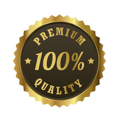 Premium Quality Assurance: This emblem embodies the pinnacle of excellence and credibility, communicating superior product standards.