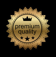 Premium Quality Gold Label