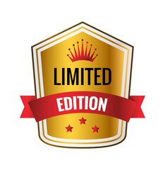 Limited Edition Emblem: A golden emblem, a mark of exclusivity, features a bold LIMITED EDITION inscription. Embellished with a red ribbon and a crown, it signifies prestige, quality.