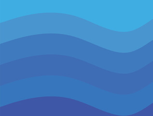 A digital illustration featuring wavy, horizontal bands of color transitioning from one color to another colors